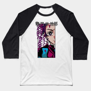 Anime Demon Hunter Fanart Baseball T-Shirt